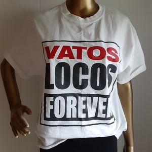 Men's Vatos Locos Forever Hispanic Movie T-shirt